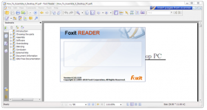 remove security from foxit reader pdf file